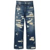 'The Rip And Repair Straight Jean' jeans