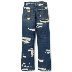 'The Rip And Repair Straight Jean' jeans