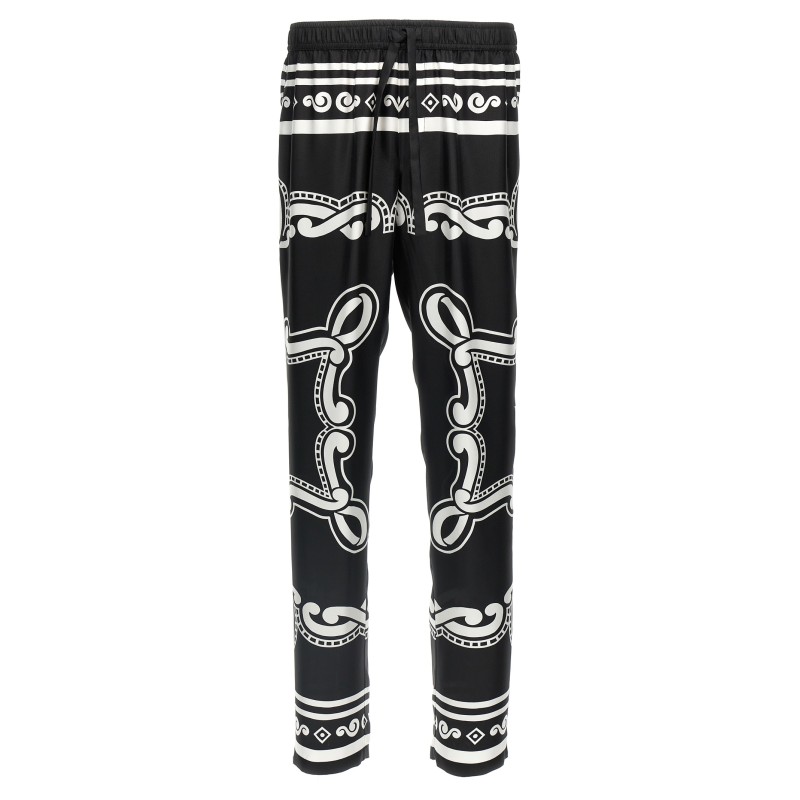 Silk pants
