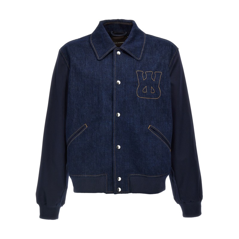 'The Echo Denim Varsity' jacket