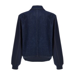 'The Echo Denim Varsity' jacket