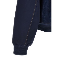 'The Echo Denim Varsity' jacket
