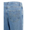 'Crystal ribbon hot fix' jeans