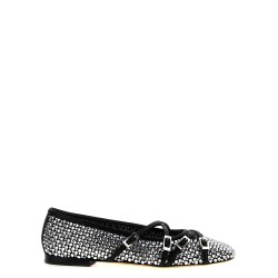 'Crystal Net' ballet flats