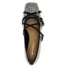'Crystal Net' ballet flats