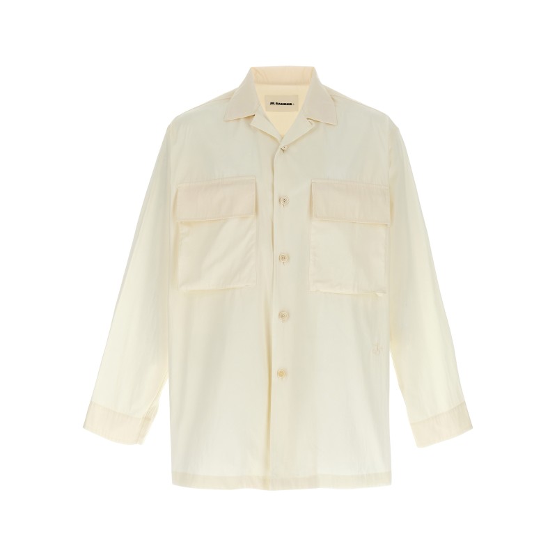 Logo embroidery shirt