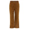Suede pants