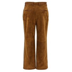 Suede pants