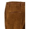 Suede pants