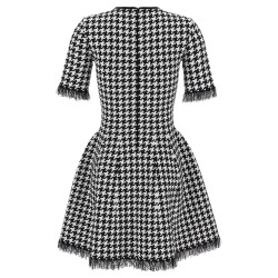 Houndstooth dress