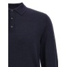 Virgin wool polo shirt