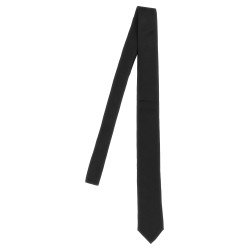Jacquard logo tie