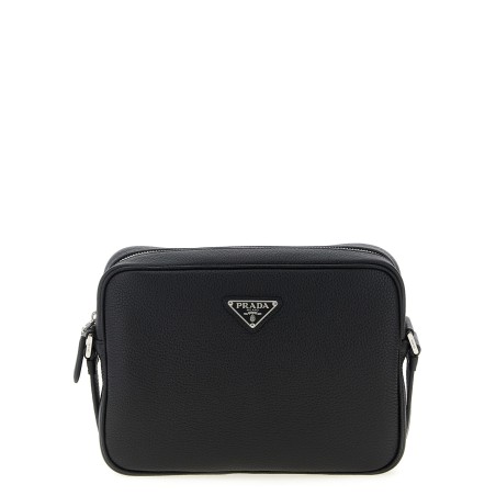 Leather shoulder strap