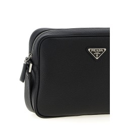 Leather shoulder strap