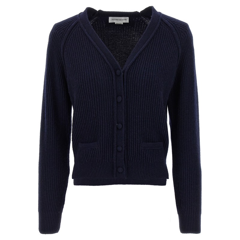 'Stepped Hem' cardigan