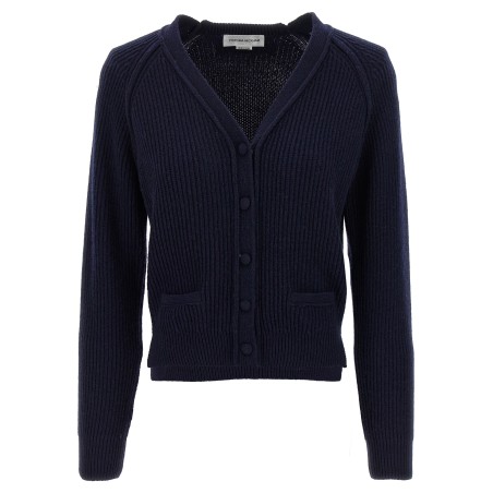 'Stepped Hem' cardigan