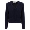 'Stepped Hem' cardigan