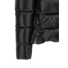 Wide neck down jacket