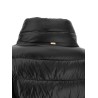 Wide neck down jacket