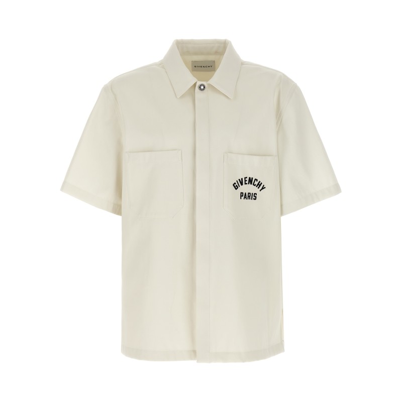 Logo embroidery shirt