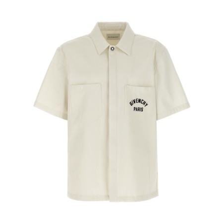Logo embroidery shirt