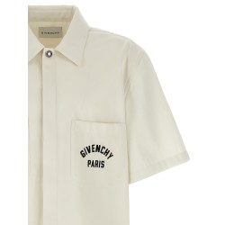 Logo embroidery shirt