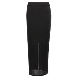 Vanity and lamé skirt