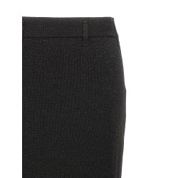 Vanity and lamé skirt
