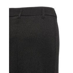 Vanity and lamé skirt