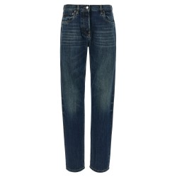Trompe l'oeil heart jeans
