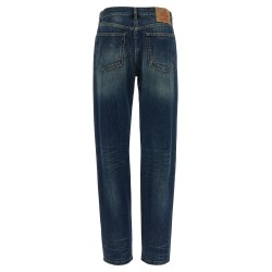 Trompe l'oeil heart jeans