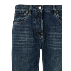 Trompe l'oeil heart jeans