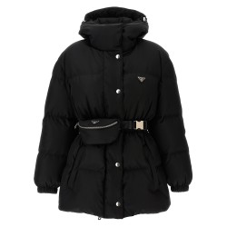 Pouch down jacket