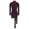 Jewel brooch dress