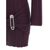 Jewel brooch dress