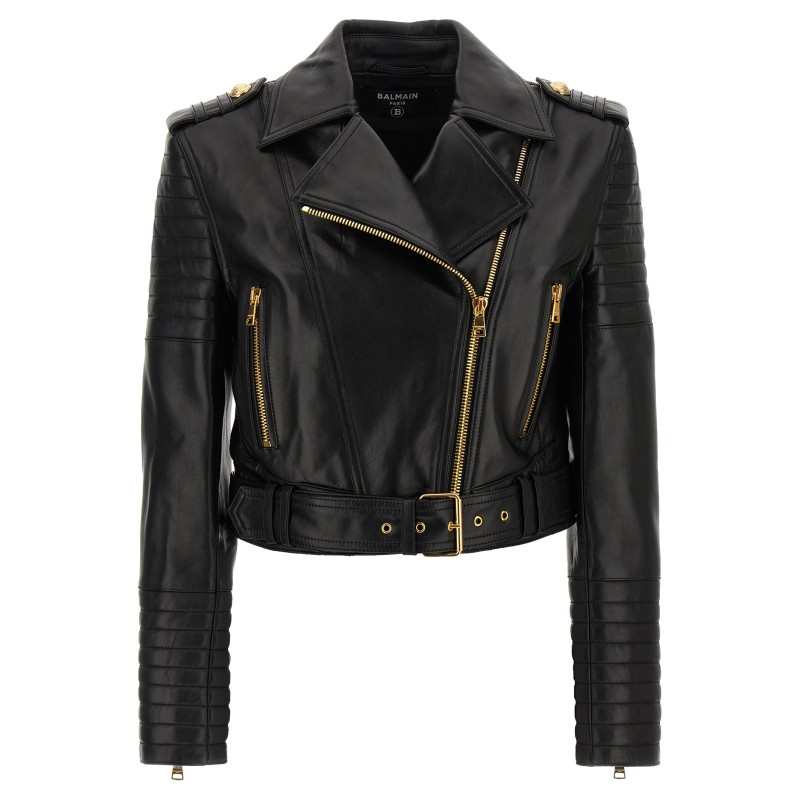 Leather jacket
