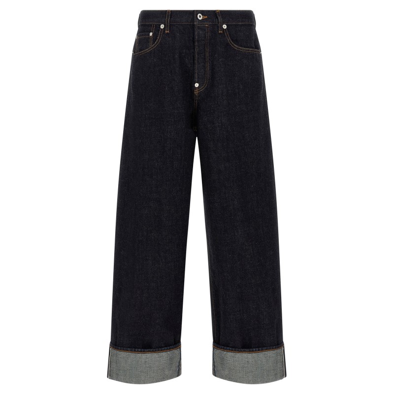 'Turn Up' jeans