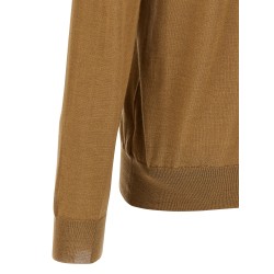 Virgin wool polo shirt
