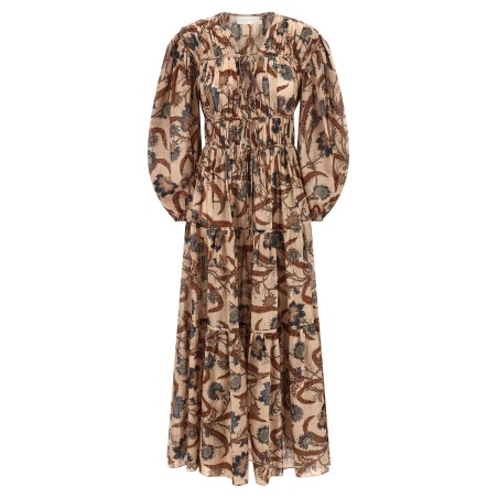 'Ascension Tie Billow Maxi' dress