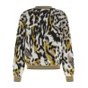 Animalier motif sweater