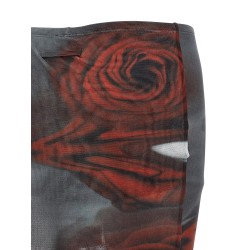 'The Red Blurry Roses' skort
