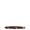 Triple buckle belt