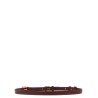 Triple buckle belt