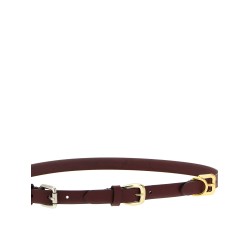Triple buckle belt