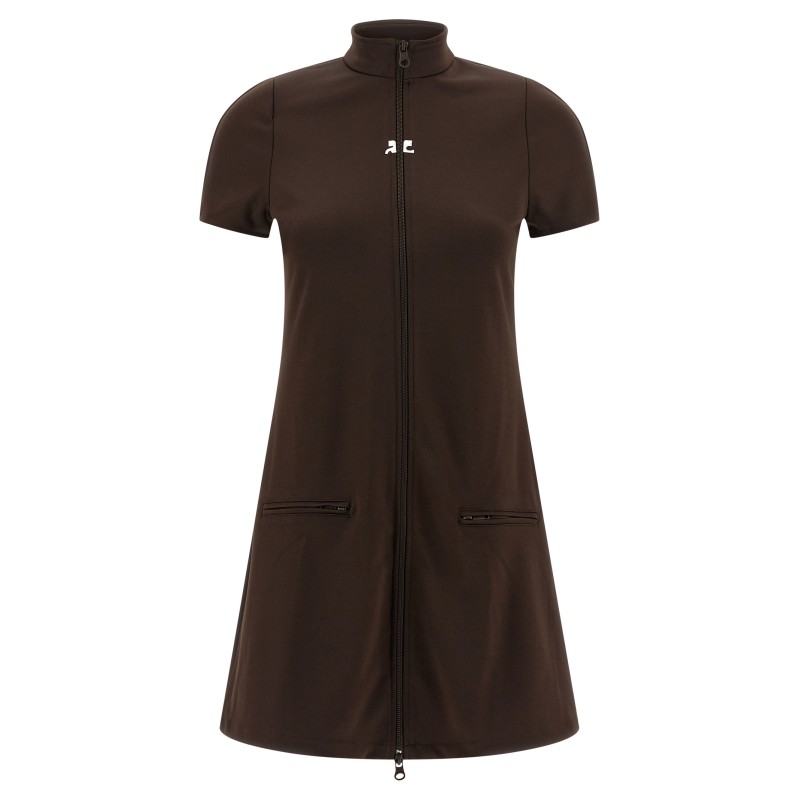 'Interlock Tracksuit Mini' dress