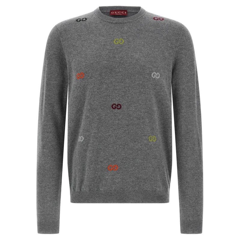 GG intarsia sweater