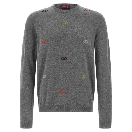 GG intarsia sweater
