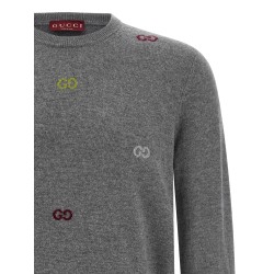 GG intarsia sweater