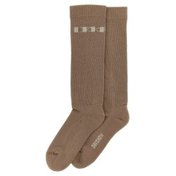 Jacquard logo socks