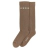 Jacquard logo socks